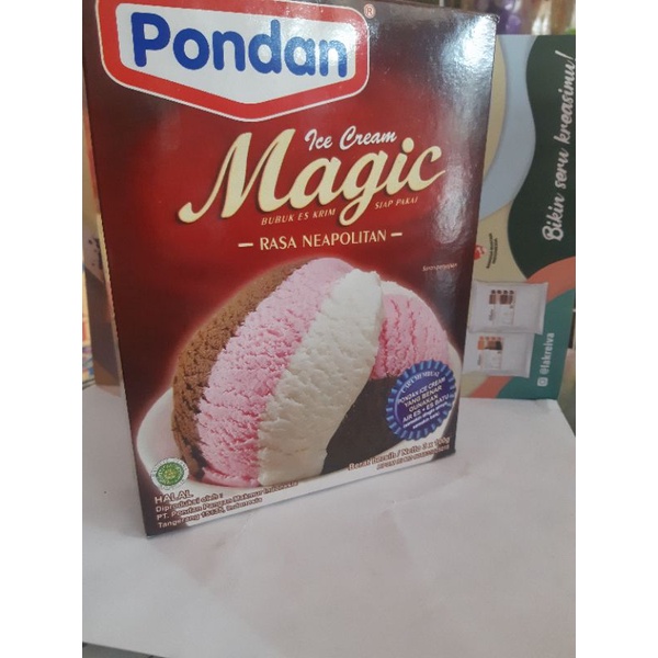 

Pondan ice cream neopolitan 3 x 100 gr