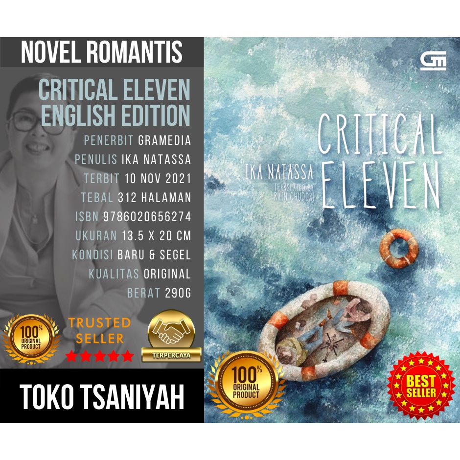 Novel Bahasa Inggris Critical Eleven English Edition Ika Natassa Novel Romance Romansa Romantis Cint