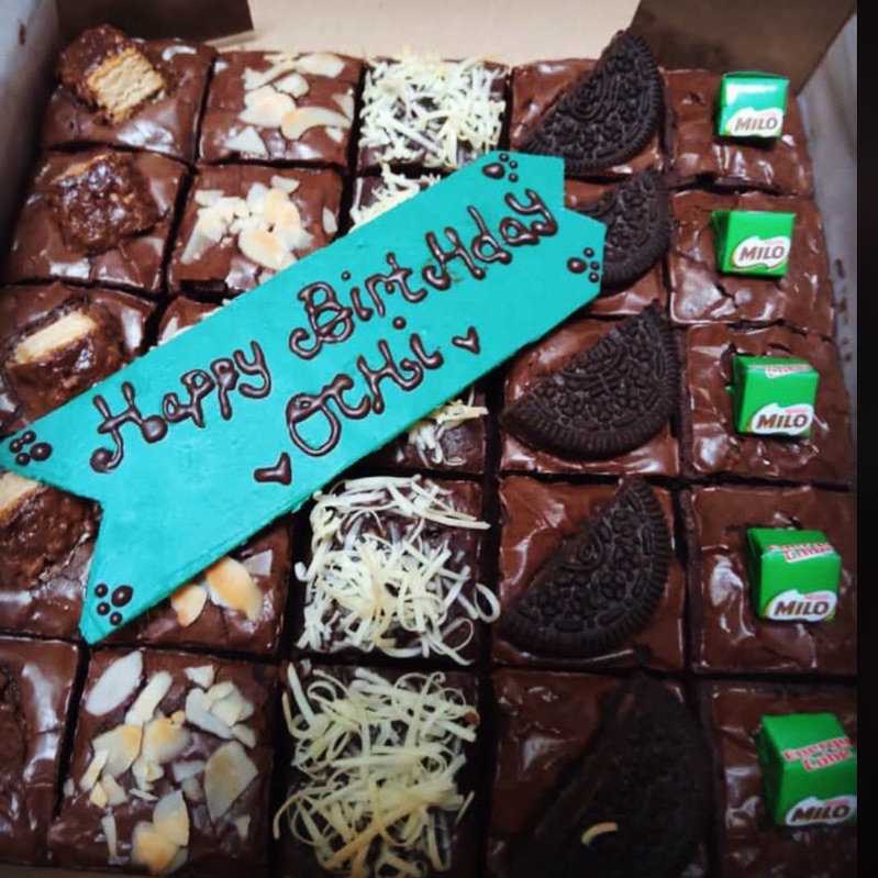 

brownies Panggang 20x20cm Reguler