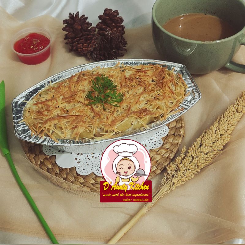 

Macaroni Schotel Panggang Size Couple.