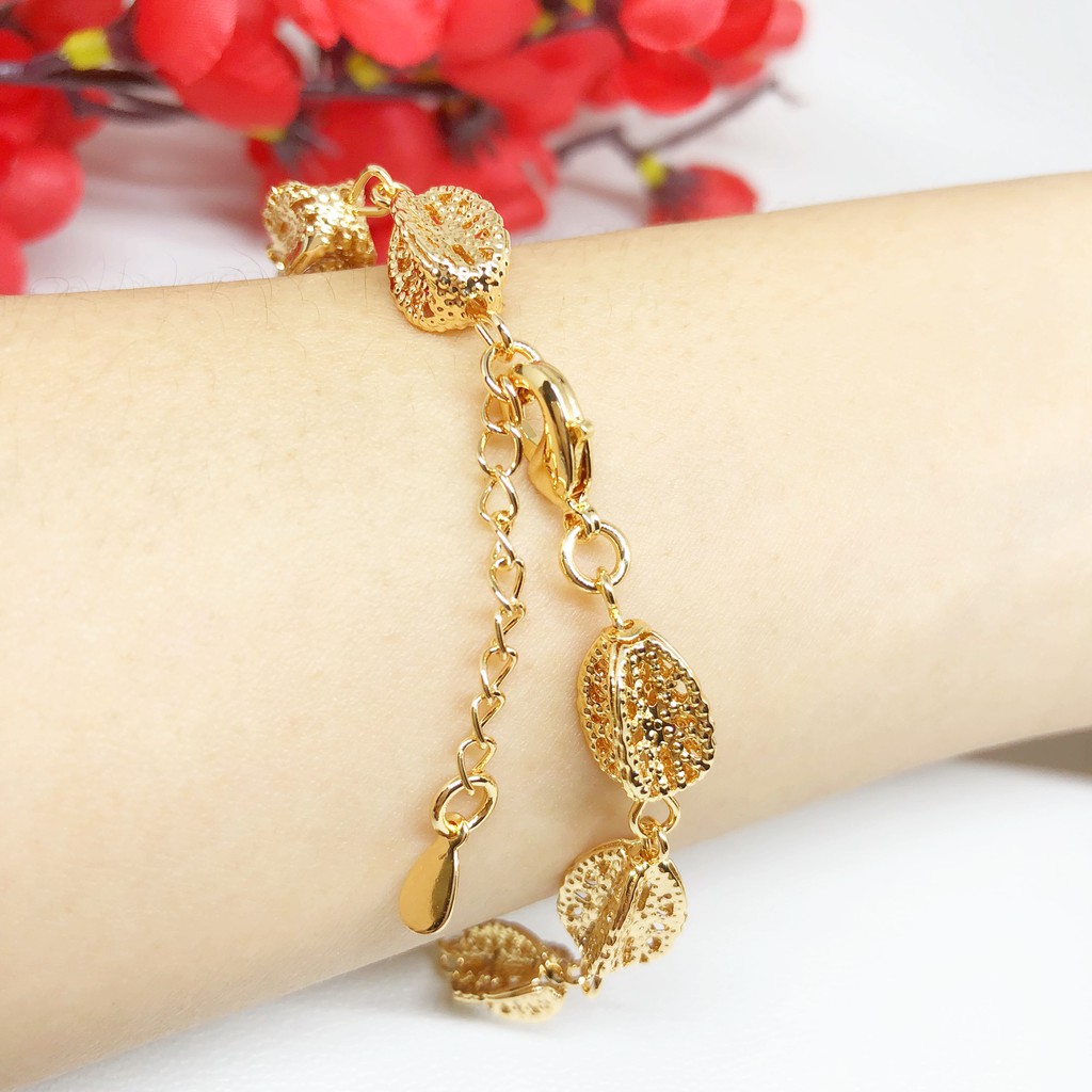 Gelang Xuping Rantai Dimensi Gold Lapis Emas - BB222