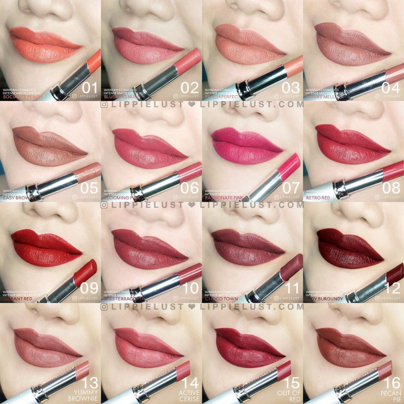 WARDAH Intense Matte Lipstick 2,3gr