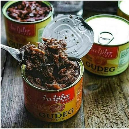 Bu Tjitro 1925 Gudeg Kaleng Rasa Pedas Paket 20 Kaleng