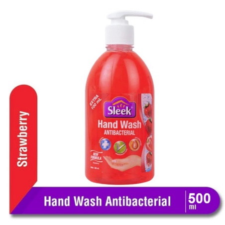 Sleek Hand Wash Botol 500 ml / HandWash Sabun Cuci Tangan