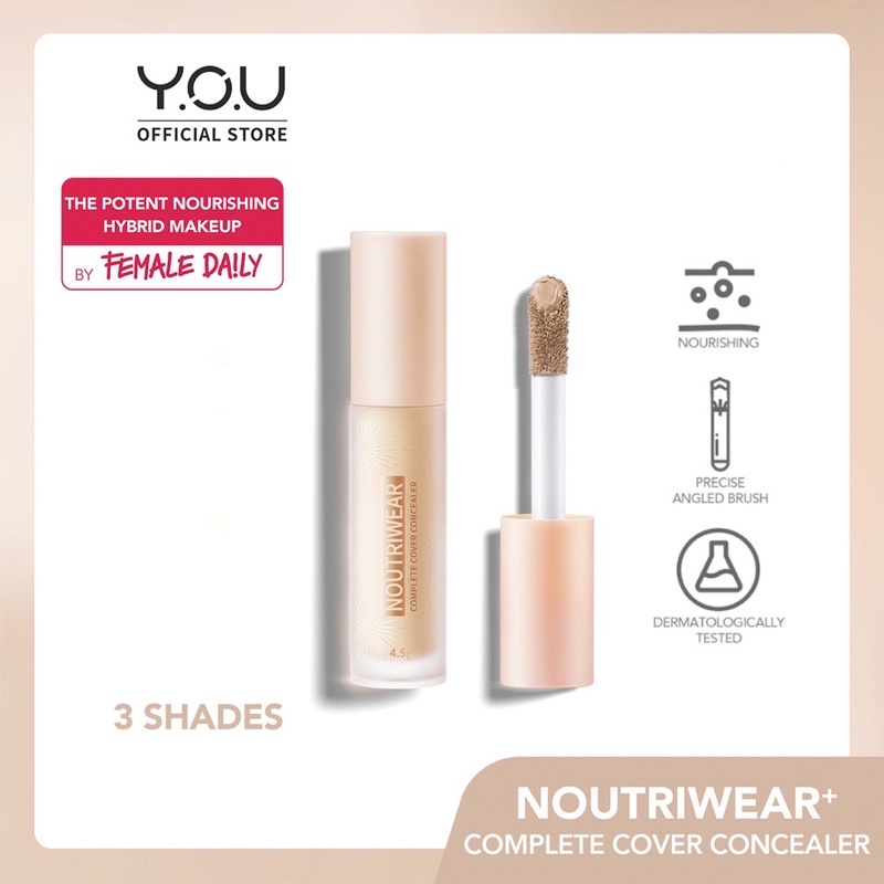 NoutriWear+ Complete Cover Concealer / Concealer You / Concealer NoutriWear
