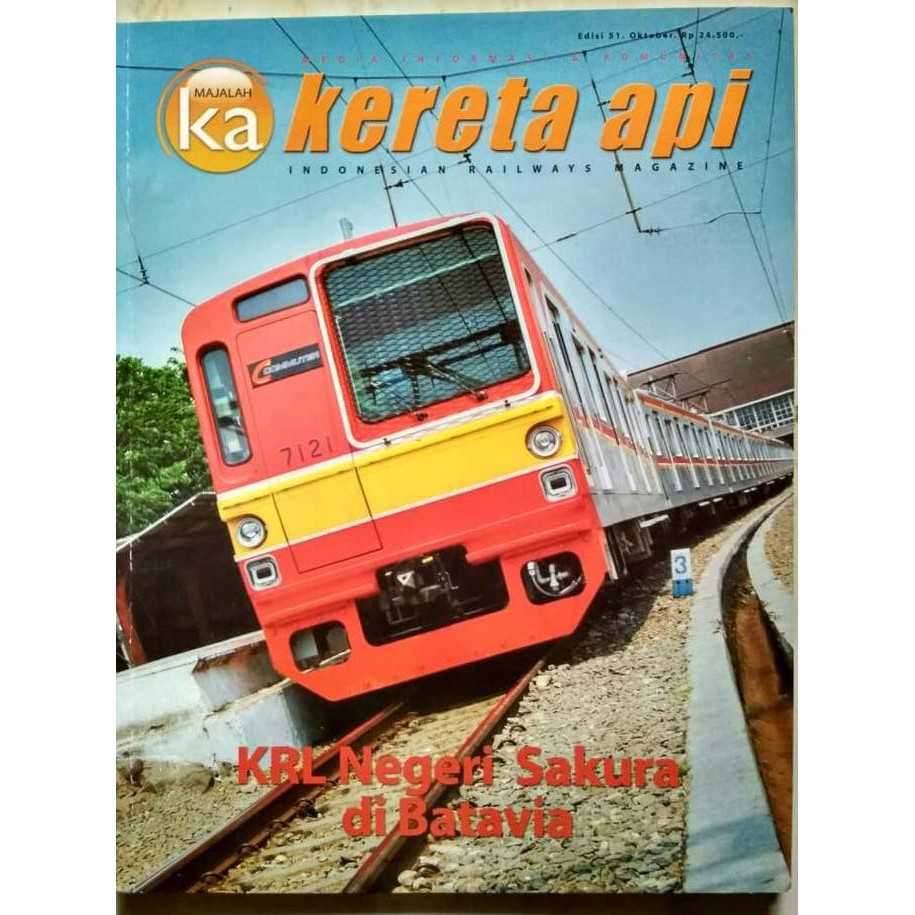 Majalah Kereta Api Edisi 51 Oktober Tahun 2010