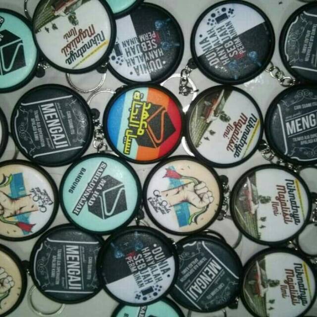 Gantungan kunci 2 sisi