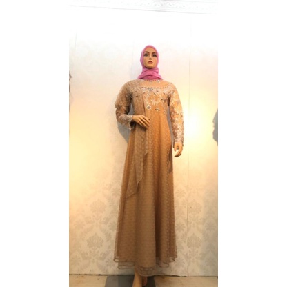 Permata Olshop / Gamis Amora DJM / Kebaya Gamis Modern / Gamis Brokat / Gamis Kondangan / Kebaya Pesta Mewah