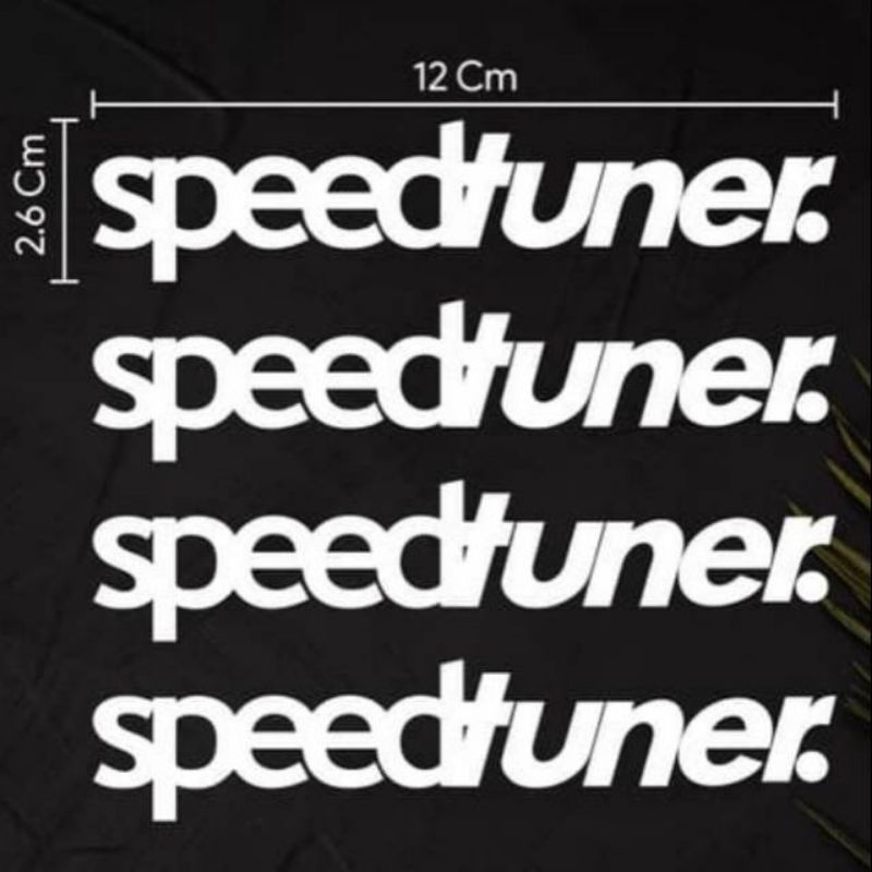 stiker speedtuner cutting sticker mobil