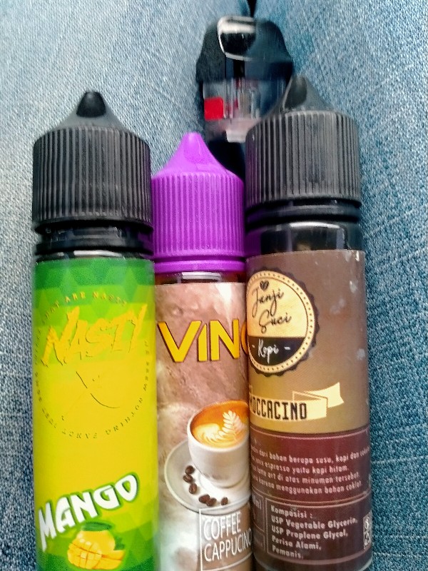 Li0uid Isi Botol 60 Ml 9 Rasa Vinci
