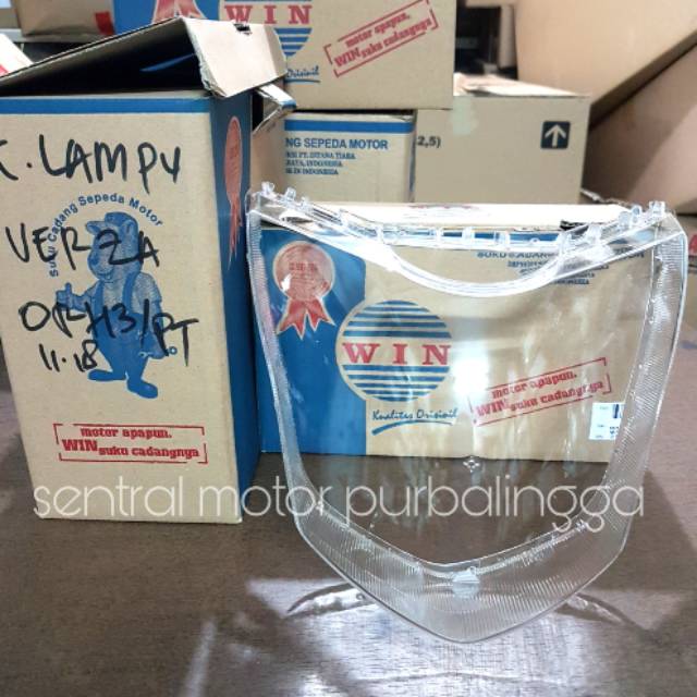 Kaca mika lampu depan honda verza 2013-2017