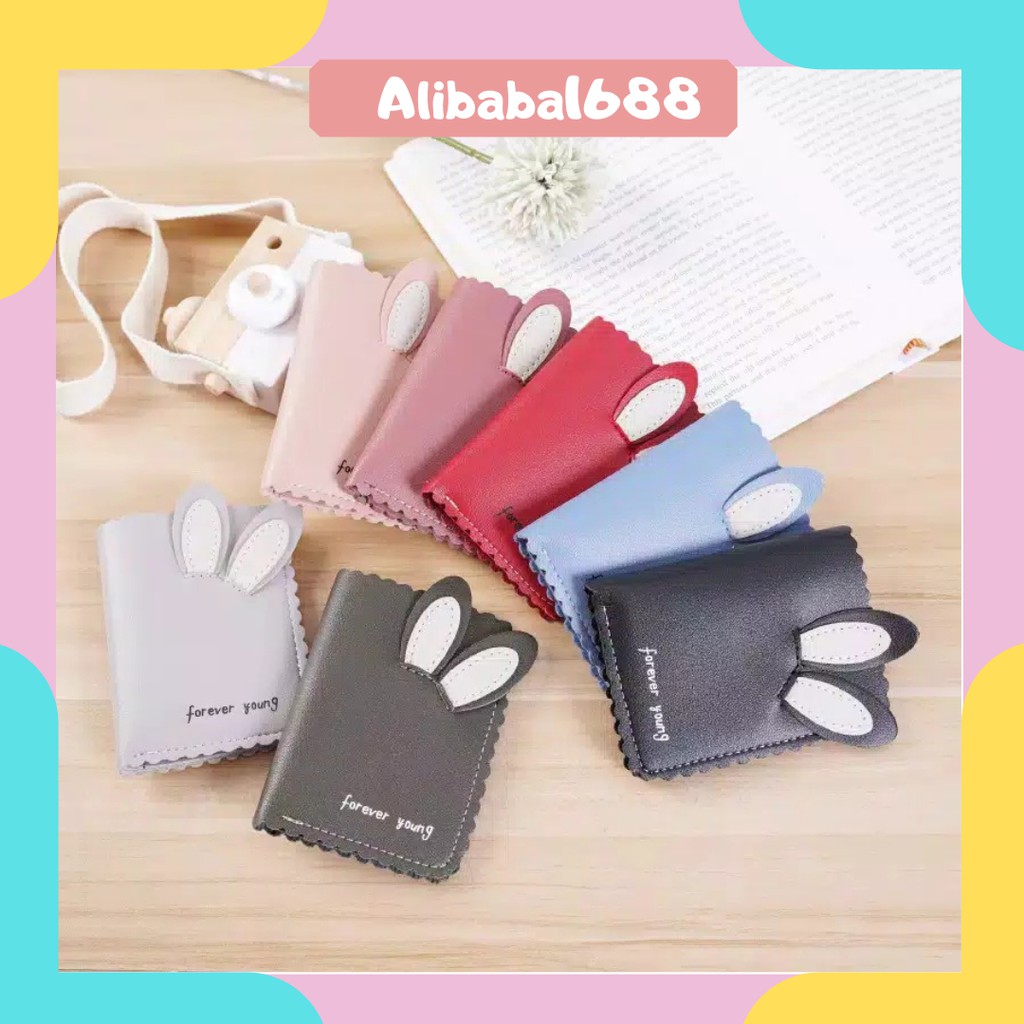 *ALIBABA1688*COD Dompet Impor Renda Mini D102 Dompet Wanita Impor Lucu Kuping Kelinci