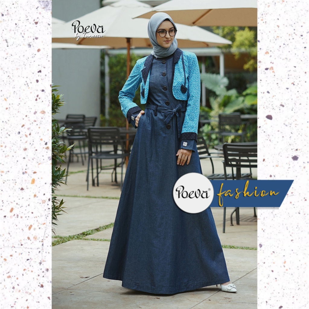 Baju Wanita / Baju Kerja Wanita / Baju Kantor Wanita / Gamis Wanita POEVA Tyra