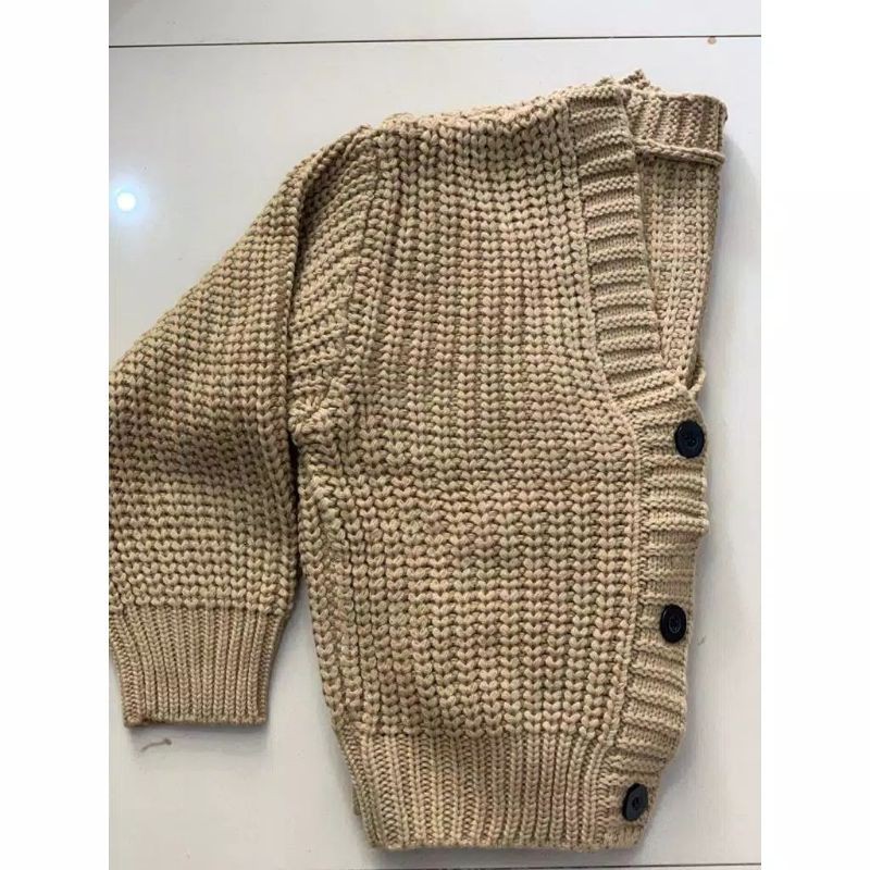 MURAH/ NAKARA CARDI RAJUT PREMIUM TEBAL /3Get Halus dan Adem-Cream