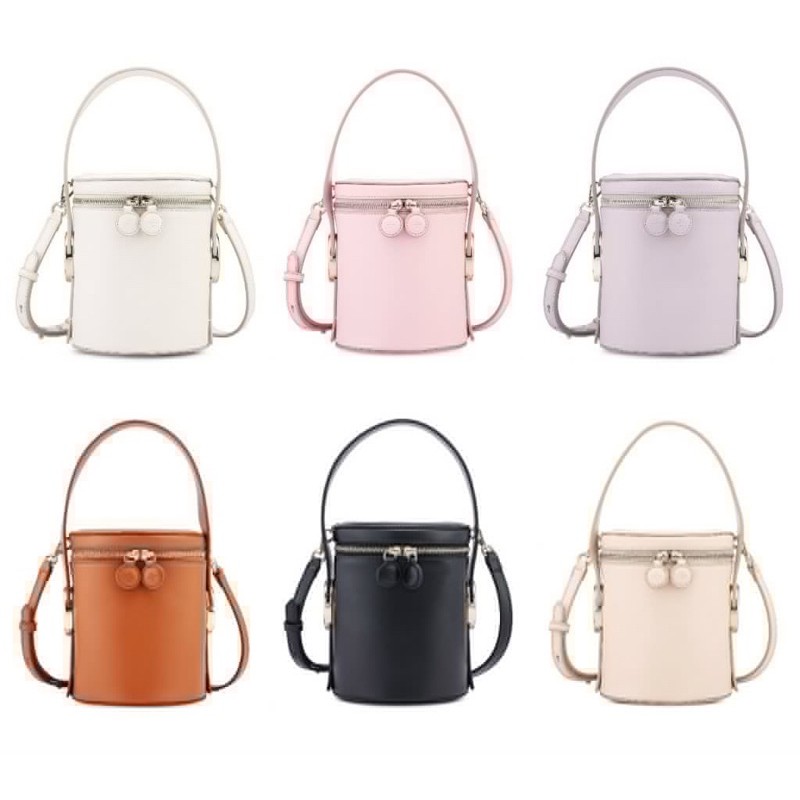 Tas Bucket Blanc & Eclare Jessica Jung