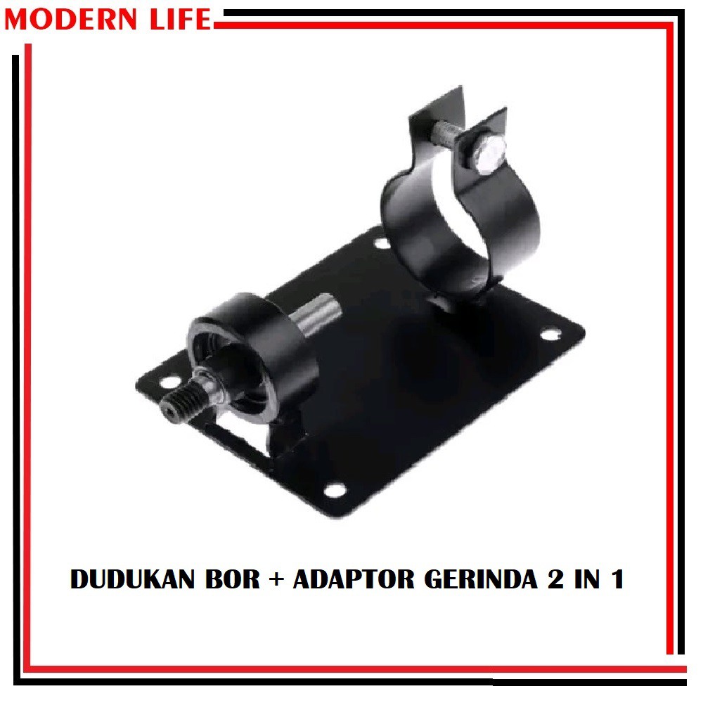 Dudukan Bor Adaptor Stand Holder Ke Gerinda Meja Gergaji