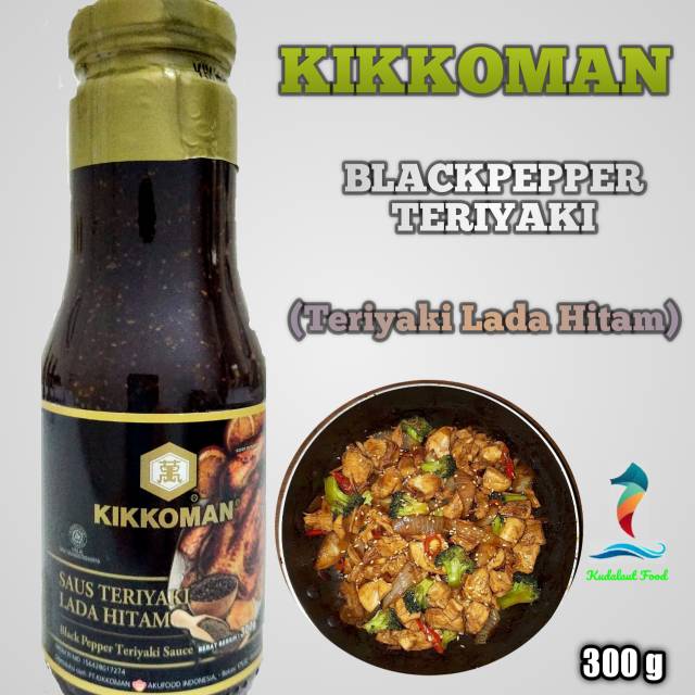 

Kikkoman BLACKPEPPER teriyaki ; 300 gr