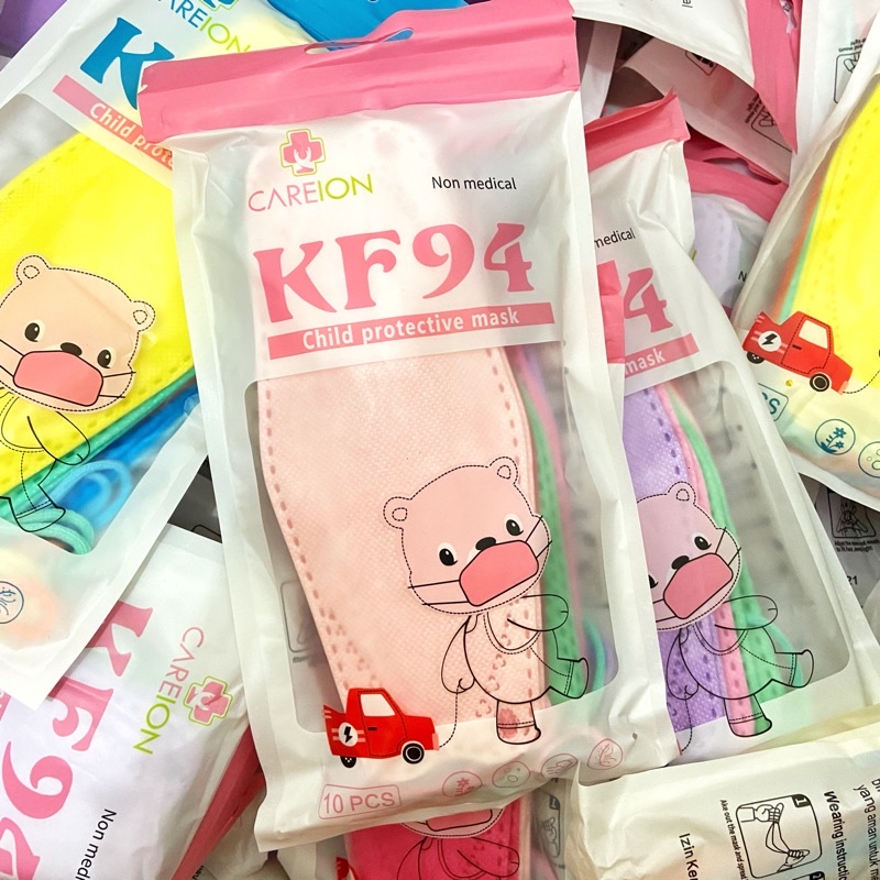 Masker KF94 EVO Anak Solid