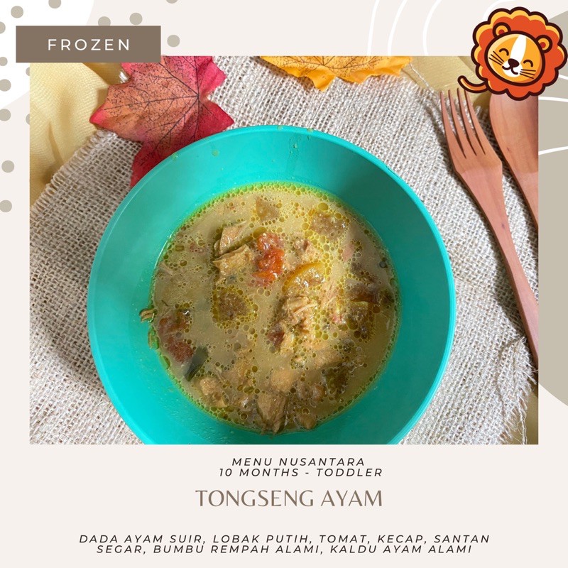 MENU BERKUAH / TODDLER FOOD/  MENU TODDLER / NO MSG/ FROZEN/  SOP / OPOR AYAM/ KIDS MEALS FROZEN