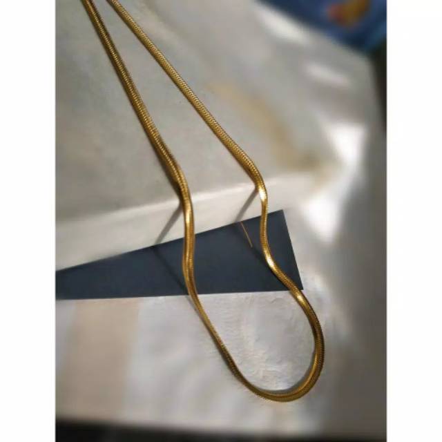 KALUNG TITANIUM PIPIH GOLD-KALUNG TITANIUM PIPIH PRIA-WANITA ANTI KARAT