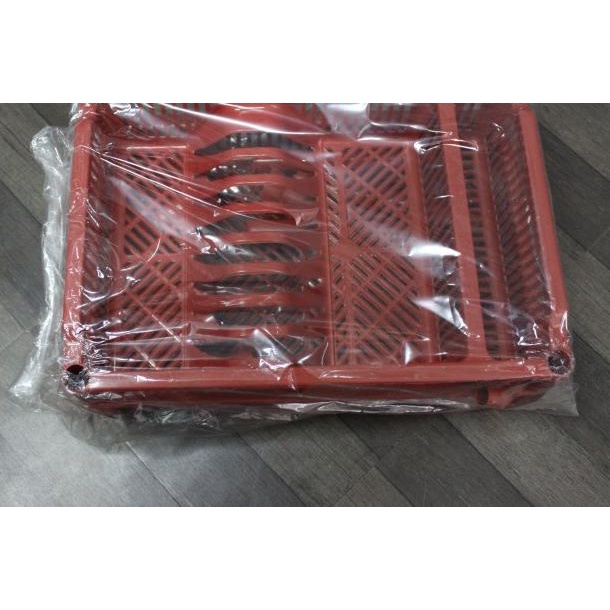 ➬ rak piring dapur plastik pelastik panci kecil sendok garpu ✲