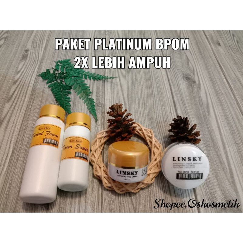 PAKET PLATINUM ISI 4 LINSKY BPOM ORIGINAL