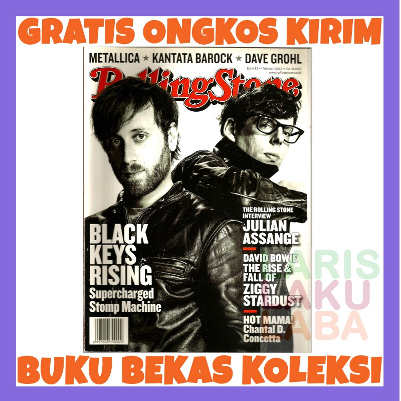 MAJALAH ROLLING STONE INDONESIA NOMOR 82 EDISI 82 BEKAS KOLEKSI