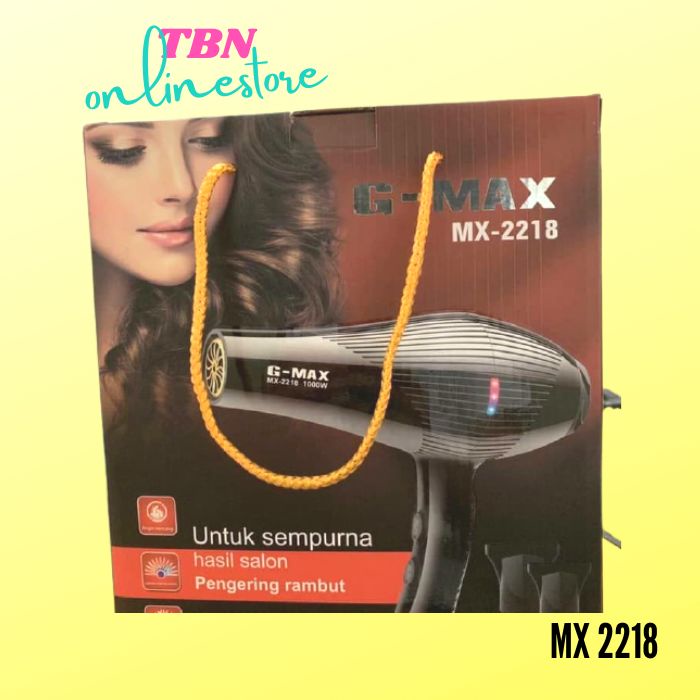 Hair Dryer G-Max pengering rambut GMAX MX 2218 1000 watt / Hairdryer Salon