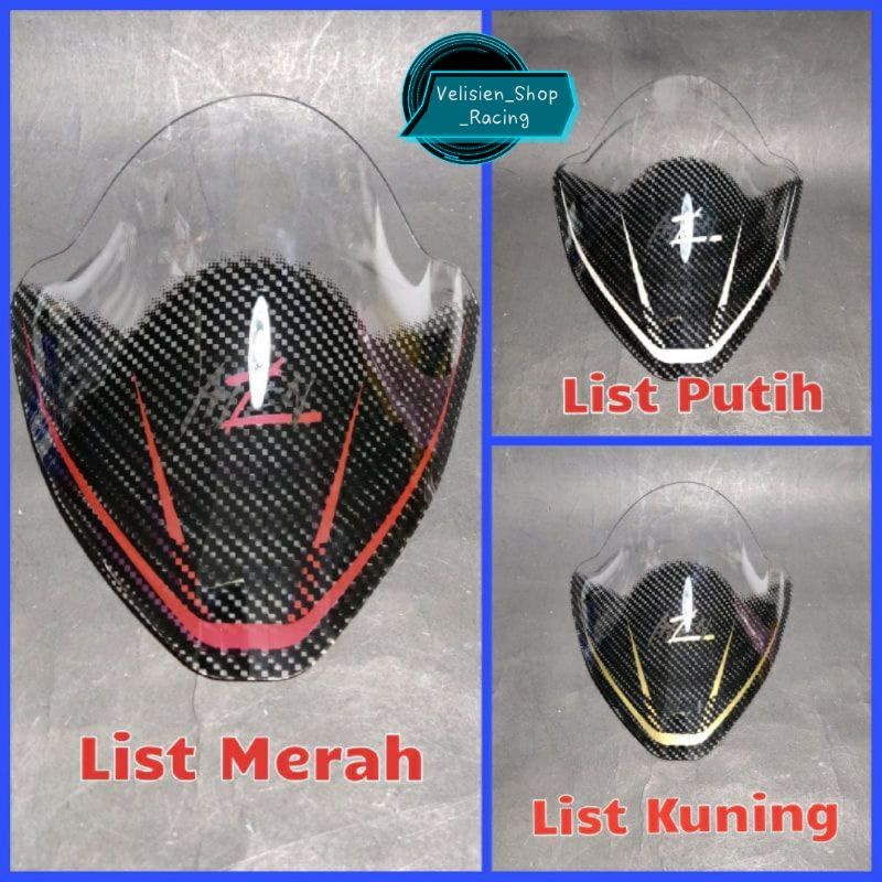 Visor Vario Carbon New Model Jenong Winsil Vario 125 Vario 150
