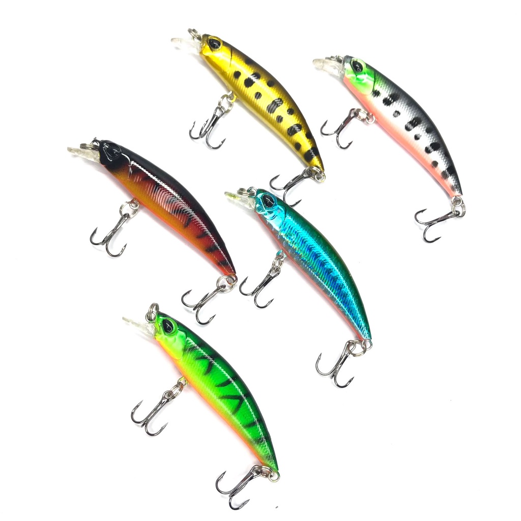 Minnow Sinking 4 gram 6,8 mm Umpan Casting Killer Anti Boncos Terlaris jadi ingat Duo Ryuki exsodus