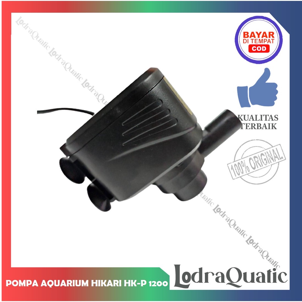 PROMO MURAH POMPA AIR AQUARIUM HIKARI HK-P 1200 NAIK 1 METER 1000 LITER FILTER AQUARIUM KECIL POMPA AIR HIDROPONIK AQUARIUM FILTER AQUARIUM MINI POMPA AQUARIUM KECIL POMPA AQUARIUM MINI POMPA AQUARIUM HEMAT ENERGY POMPA AQUARIUM LOW WATT FILTER AQUASCAPE