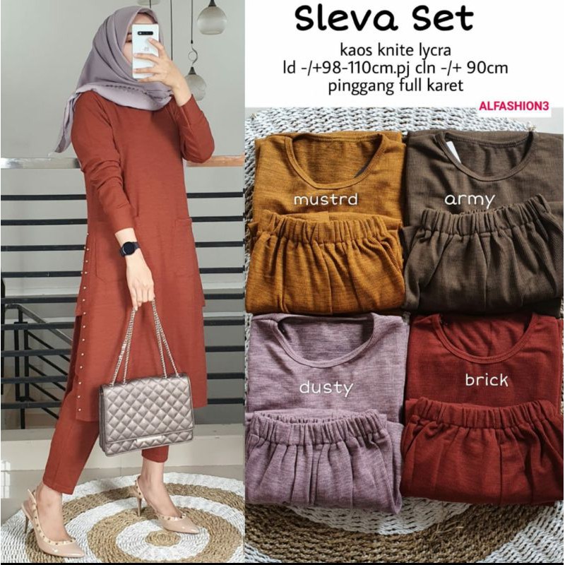 SLEVA SET SETELAN TERBARU WANITA DAILY