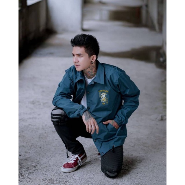 The Bojiel Coach Jacket Design Of Physical Pleasure - Jaket Pri Coach Windbreaker Distro Original