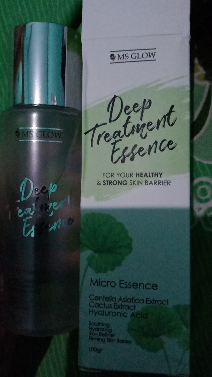 Deep Treatment Essence Ms Glow Deep Esence Treatmen Skincare Pencerah Wajah Msglow Tritmen Esense Shopee Indonesia