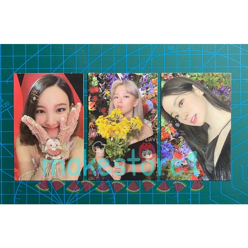 PC TWICE EWO Nayeon Jeongyeon Dahyun Photocard Eyes wide open