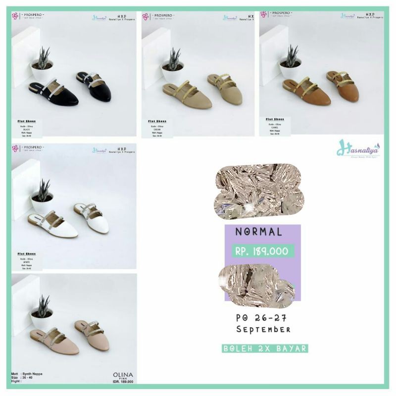 Olina Prospero x Hasnaliya Harga Diskon