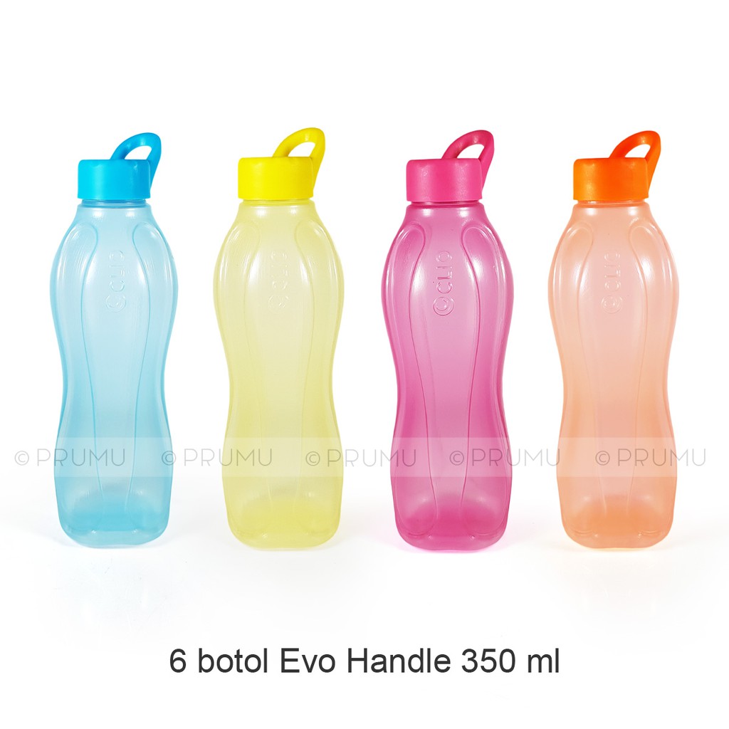 Grosir Evo Handle 350ml - Botol Minum Plastik - Botol Minum Anak - Souvenir Ultah - Suvenir ult