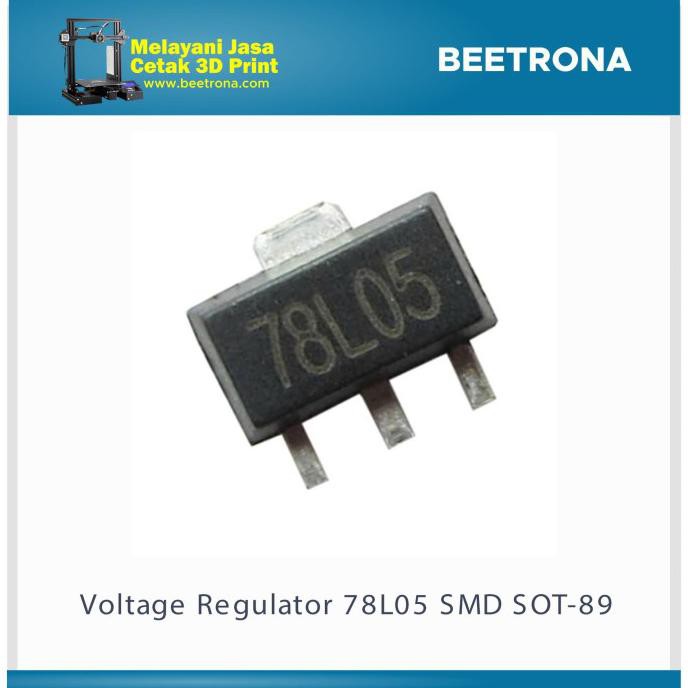 Voltage Regulator 7805 SMD CJ78L05 78L05 78L05 SOT-89 100ma 5V 0.1A beetron65 dijamin