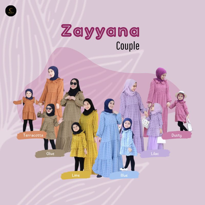 ZAYYANA COUPLE - BAJU COUPLE ANAK