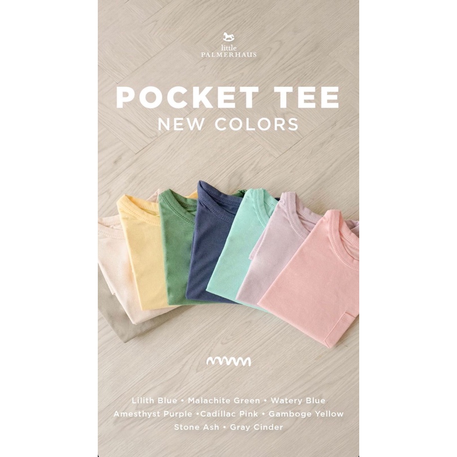Castle - Little Palmerhaus - Pocket Tee 4.0 (Kaos Bayi &amp; Anak) 1-6 Tahun - Baju Kaos Anak