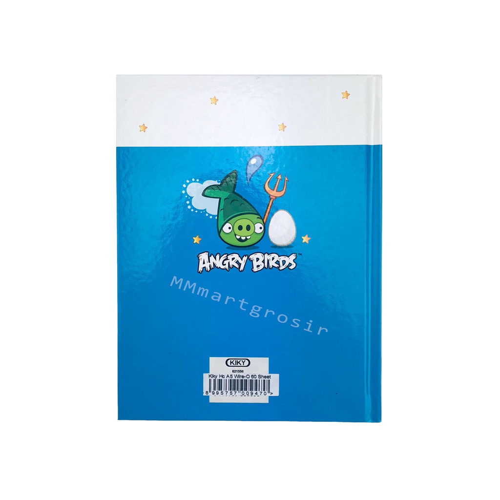 Kiky / Buku Dairy / Buku Motif Angry Birds / 621556 A5 60 Sheets