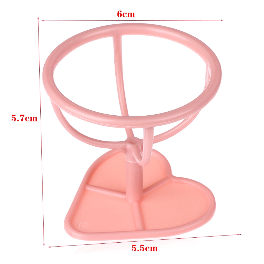 Rak Holder Spons / Puff Bentuk Telur Bentuk Hati