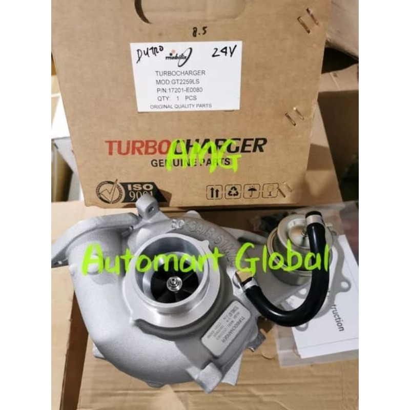 Turbo charger Dutro 130ht 24 volt 24v 17201-e0080