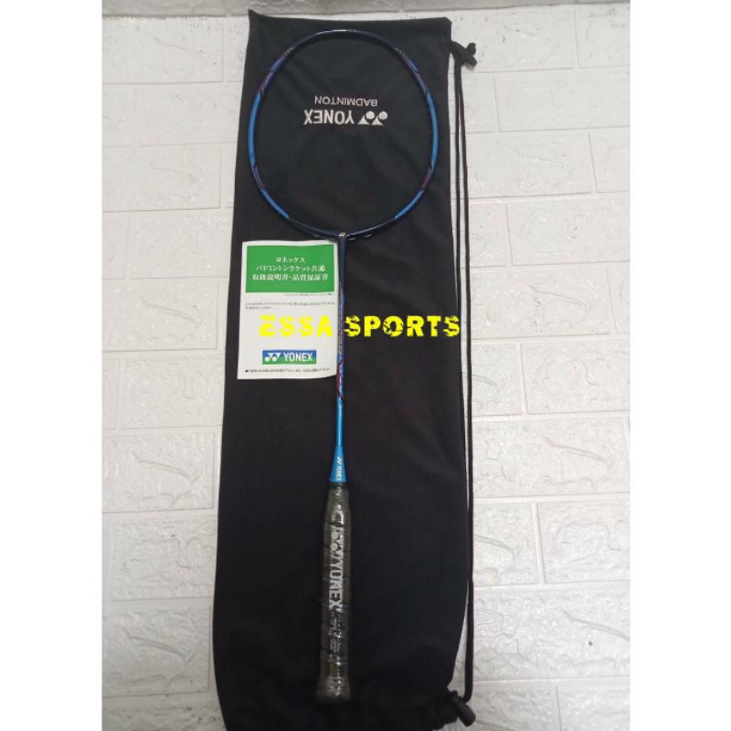 RAKET YONEX NANORAY 900 BLUE JP CODE FREE SENAR GRIP DAN ONGKOS PASANG