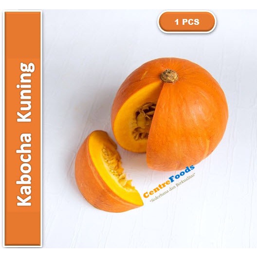 

Labu Kabocha Kuning - Labu Jepang | Size 0,5-0,7 Kg [ Harga Per PCS ]