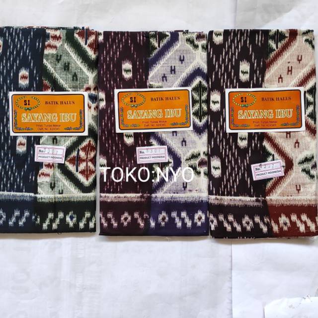 Sarung Anak Batik Halus Sayang Ibu