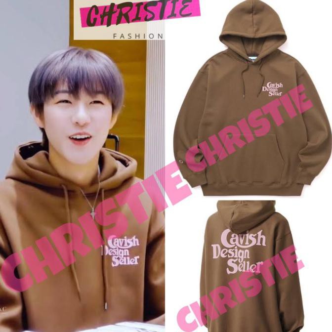 Produk Terbaru Hoodie Renjun Nct Cavish Design Seller M-Xxl / Sweater Jumper Kpop Nct - M, Mocca