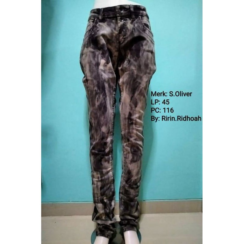 Celana Jeans Pria Merk S.Oliver dan Celana bahan Merk