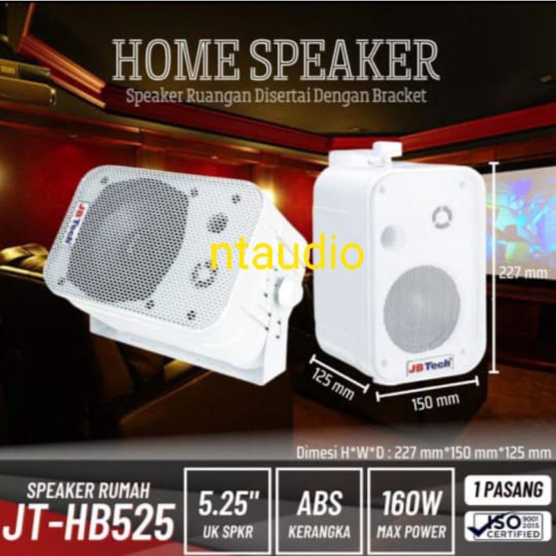 Speaker Box JB-TECH JT-HB525 sepasang 2way breket 5,5" JB-TECH