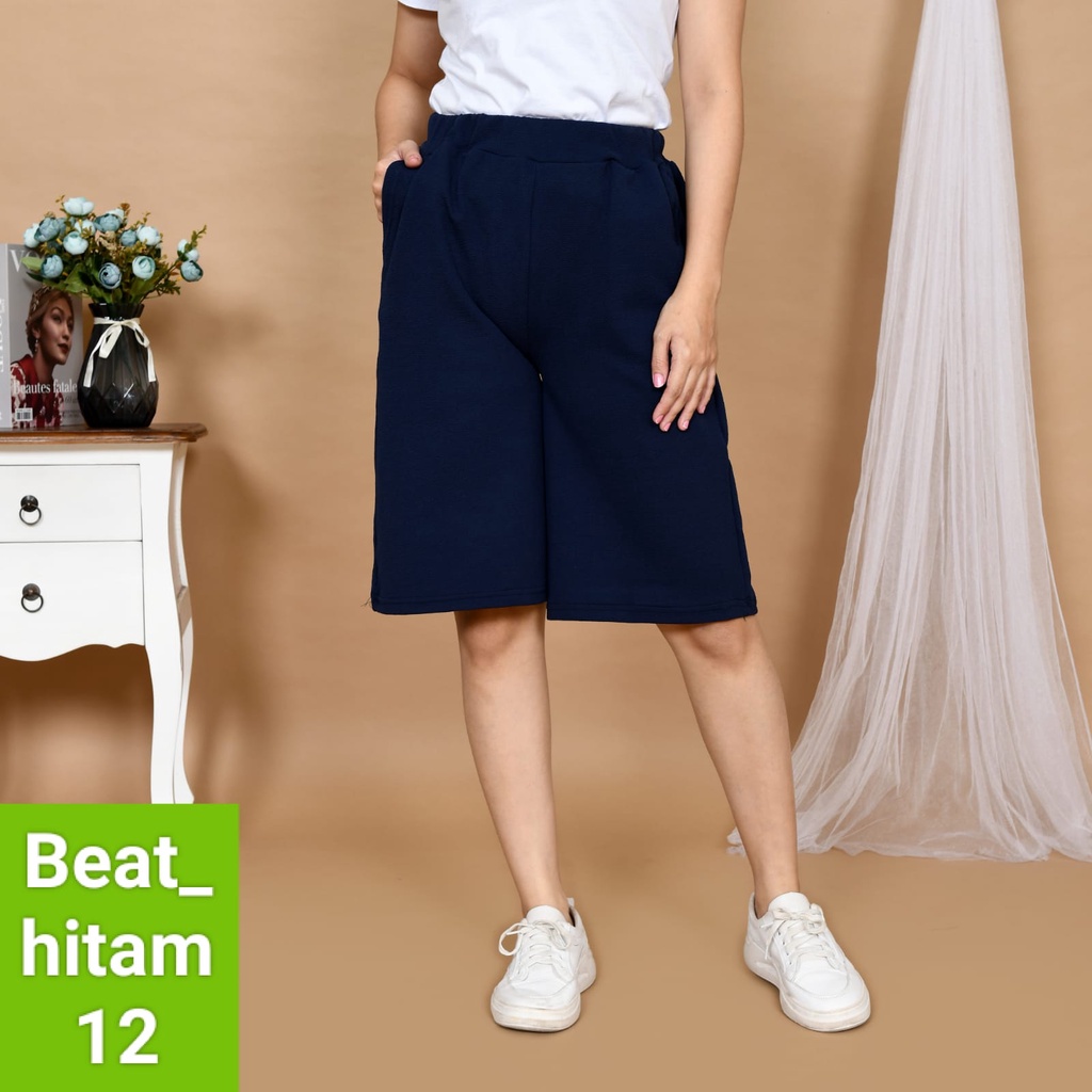 Termurah Celana Kulot Pendek Wanita Ukuran Standar Fit To XL